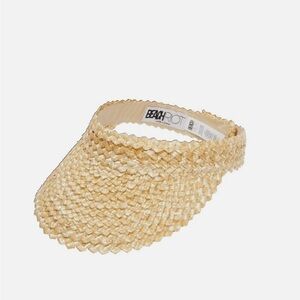 Beach Riot Tan Sun Visor Hat